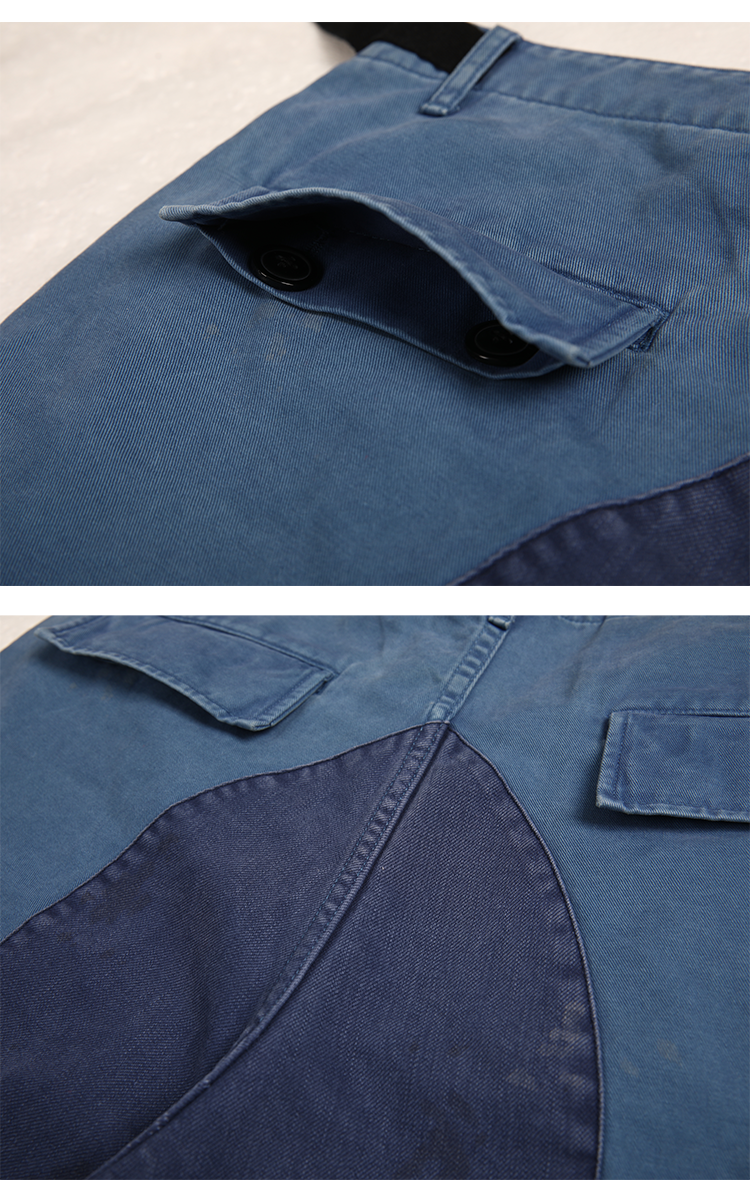 FMT Vintage Distressed Baggy Cargo Pants – Relaxed Straight Streetwear