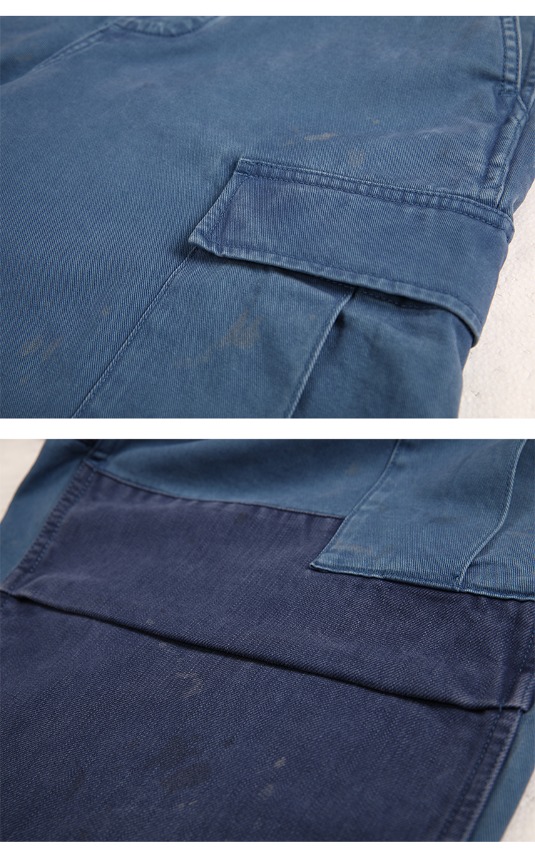 FMT Vintage Distressed Baggy Cargo Pants – Relaxed Straight Streetwear