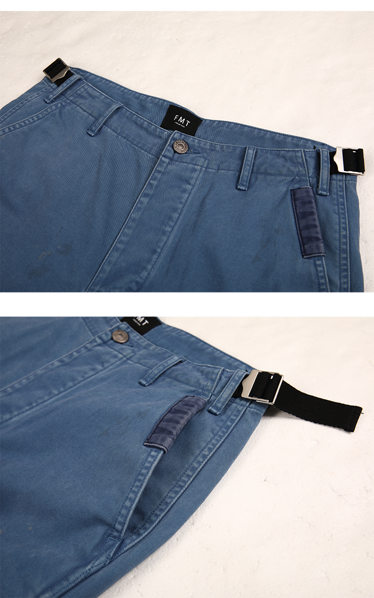 FMT Vintage Distressed Baggy Cargo Pants – Relaxed Straight Streetwear