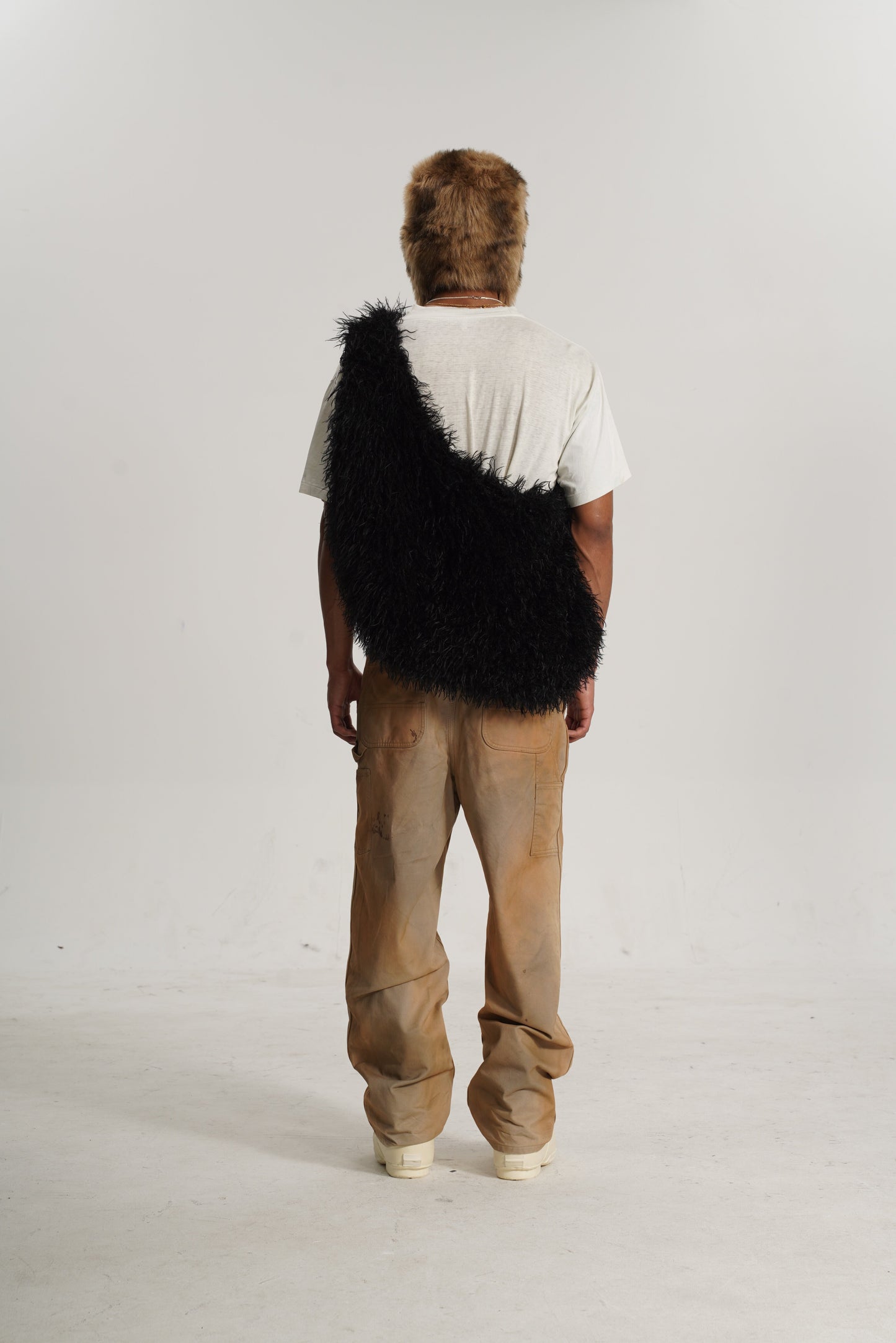 FMT 24 (100%HAND MADE) WASHED KHAKI PANTS